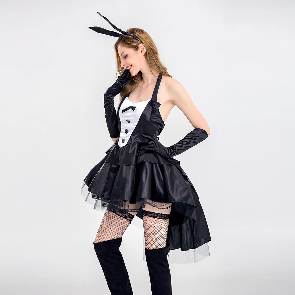 VASHE Bunny Rabbit Costumes Adult Animal Cosplay Alice in Wonderland Rabbit Costume Women Halloween Costume Clubwear Party Wear
VASHE Bunny Rabbit Costumes Adult Animal Cosplay Alice in Wonderland Rabbit Costume Women Halloween Costume Clubwear Party Wear