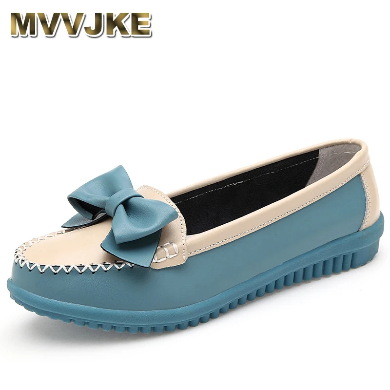 MVVJKE New Women Flat New Fashion Genuine Leather Women Shoes Woman Round Toe Slip On Bowtie Sweet Style Leisure Flats Shoes
MVVJKE New Women Flat New Fashion Genuine Leather Women Shoes Woman Round Toe Slip On Bowtie Sweet Style Leisure Flats Shoes