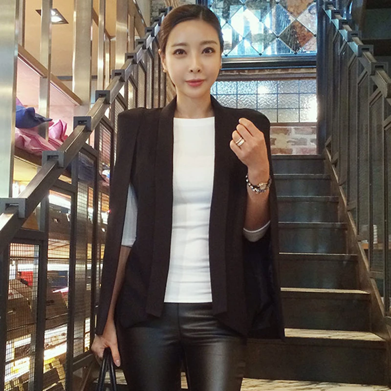 2020 New Spring Women Cape Shawl Small Suit Thin Loose Suit Jacket Temperament Elegant Female Office Coat Clothing
2020 New Spring Women Cape Shawl Small Suit Thin Loose Suit Jacket Temperament Elegant Female Office Coat Clothing