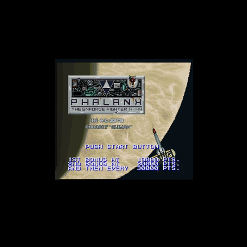 Phalanx - The Enforce Fighter A-144 16 bit Big Gray Game Card For NTSC Game Player Drop Shipping
Phalanx - The Enforce Fighter A-144 16 bit Big Gray Game Card For NTSC Game Player Drop Shipping