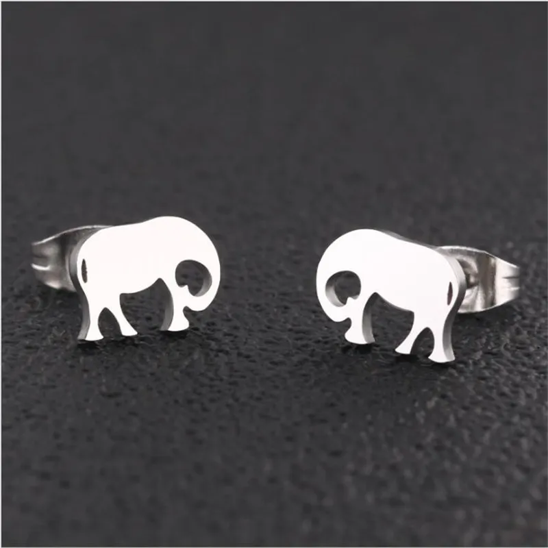 PE091 Titanium Stud Earrings Animal For Women Men 316l Stainless Steel Earring IP Plating No Fade Allergy Free
PE091 Titanium Stud Earrings Animal For Women Men 316l Stainless Steel Earring IP Plating No Fade Allergy Free