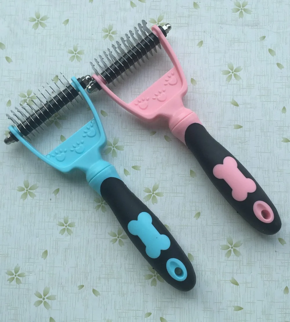 Rake07 Double Side Dog Brush Dematting Matbreaker Grooming Deshedding Trimmer Tool Comb Pet Brush Rake 11 Blades
Rake07 Double Side Dog Brush Dematting Matbreaker Grooming Deshedding Trimmer Tool Comb Pet Brush Rake 11 Blades