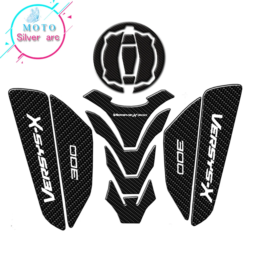 Fiber texture Motorcycle Fuel Tank Pad Cap Decals Gas Cap Sticker For Kawasaki Versys X300 VersysX300
Fiber texture Motorcycle Fuel Tank Pad Cap Decals Gas Cap Sticker For Kawasaki Versys X300 VersysX300