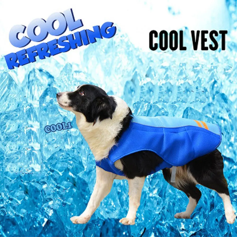 Summer dog cooling vest Outdoor Sunscreen Coat Pet Dog Cooling Vest Drop Refreshing Cool Clothes for Dogs Pet Clothing
Summer dog cooling vest Outdoor Sunscreen Coat Pet Dog Cooling Vest Drop Refreshing Cool Clothes for Dogs Pet Clothing