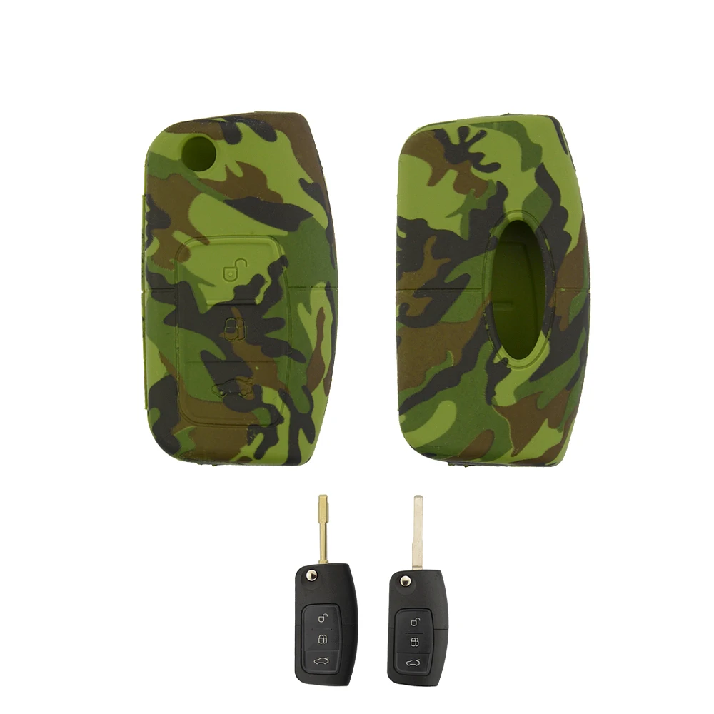 New Silicone Key Remote Cover Case Protect For Ford Fiesta Focus 2 Ecosport Kuga Escape 3 Buttons Car Flip Key Accessaries
New Silicone Key Remote Cover Case Protect For Ford Fiesta Focus 2 Ecosport Kuga Escape 3 Buttons Car Flip Key Accessaries