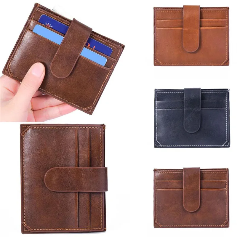 Men's Women's Leather Small ID Credit Card Wallet Holder Slim Pocket Case Credit Card Holder Card Wallet Carteira Masculina
Men's Women's Leather Small ID Credit Card Wallet Holder Slim Pocket Case Credit Card Holder Card Wallet Carteira Masculina