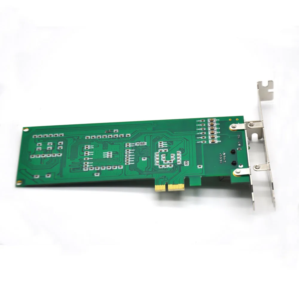 Полностью цифровая карта звездочки E1 разъем PCI Express E1/T1/J1 телефонная Голосовая ISDN