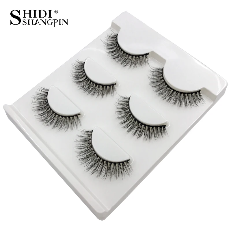 SHIDISHANGPIN 3 Pairs 3D Mink Lashes Natural Eyelashes Hand Made 3d Eyelashes Beauty Thick Long Fake Eye Lashes Mink Eyelashes
SHIDISHANGPIN 3 Pairs 3D Mink Lashes Natural Eyelashes Hand Made 3d Eyelashes Beauty Thick Long Fake Eye Lashes Mink Eyelashes