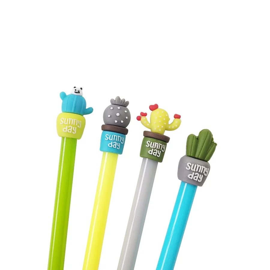 30 Pcs/lot Kawaii Plastic Gel Pens Lovely Cartoon Bear Pen Pineapple Cactus Black Pen For Kids Writing Gift Stationery wholesale
30 Pcs/lot Kawaii Plastic Gel Pens Lovely Cartoon Bear Pen Pineapple Cactus Black Pen For Kids Writing Gift Stationery wholesale