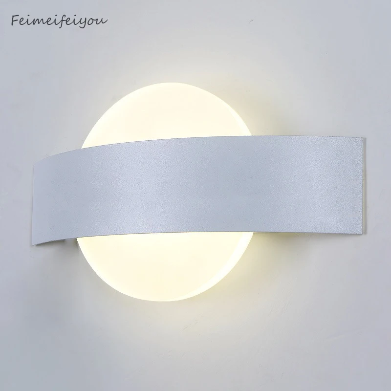 Feimefeiyou lampada LED Wall Lamps AC85-265V Modern Simple Bedroom Lights Indoor Dining-room Corridor Lighting Aluminum Material
Feimefeiyou lampada LED Wall Lamps AC85-265V Modern Simple Bedroom Lights Indoor Dining-room Corridor Lighting Aluminum Material