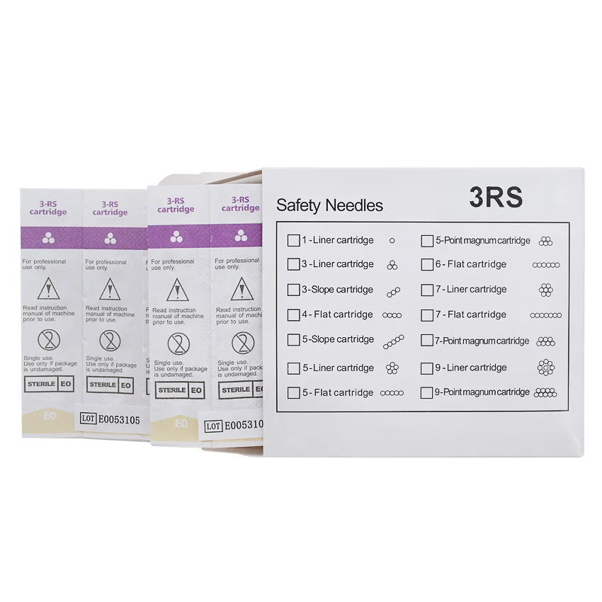 Tattoo Needles Disposable 1RL 3RS 5RS 30Pcs Permanent Makeup Cartridge Needles Shader Liner Sterile for Tattoo Machine Rotary
Tattoo Needles Disposable 1RL 3RS 5RS 30Pcs Permanent Makeup Cartridge Needles Shader Liner Sterile for Tattoo Machine Rotary
