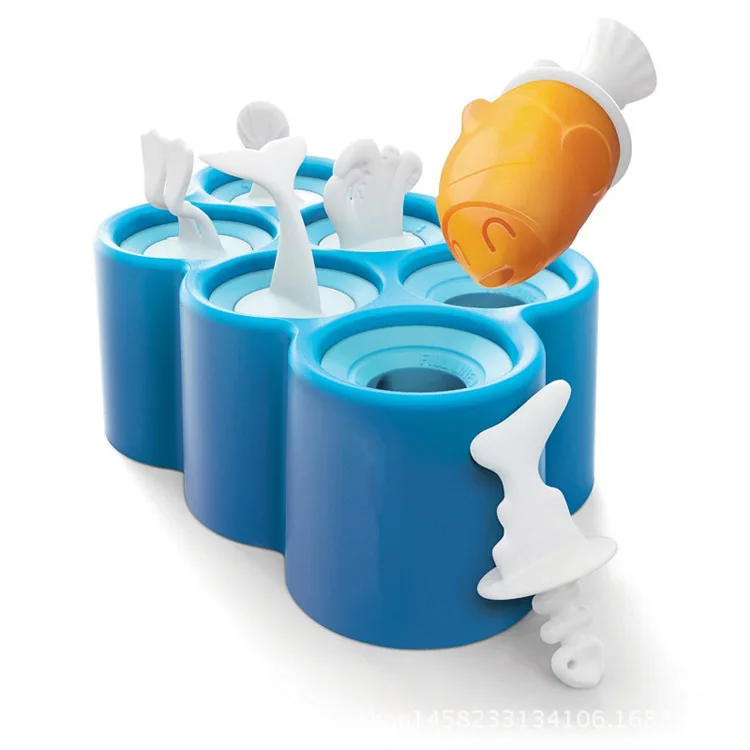6 Fish Pops Traditional Ice Pop Molds 6 Frozen Fun-to-Eat Shark/Clownfish/Octopus/Scuba/ Shape whale Fish Ice Pop Mold
6 Fish Pops Traditional Ice Pop Molds 6 Frozen Fun-to-Eat Shark/Clownfish/Octopus/Scuba/ Shape whale Fish Ice Pop Mold