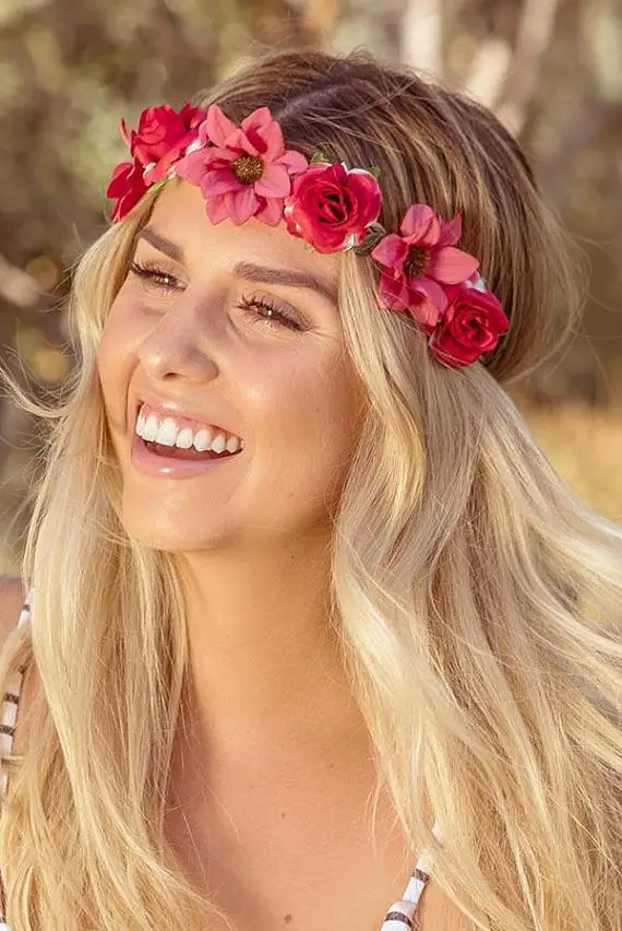 The New Rose Flowers Are Small And Fresh Bohemian Beach Holiday Photo Accessories Garlands
The New Rose Flowers Are Small And Fresh Bohemian Beach Holiday Photo Accessories Garlands