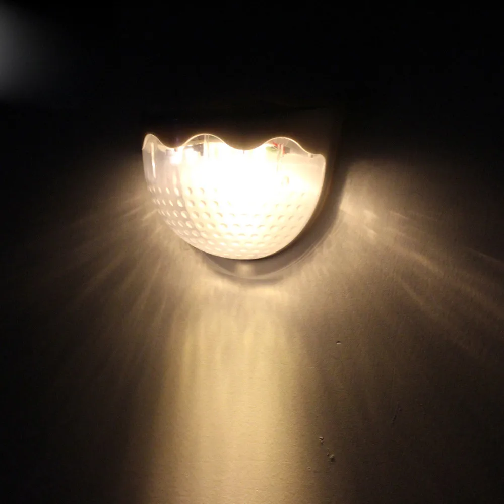 High Quality Waterproof 6 LED Solar Power PIR Motion Sensor Wall Light Outdoor Garden Lamp Cool Warm White Drop Shipping | Освещение