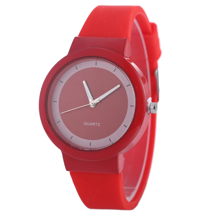 Fashion Sports Women Quartz Wristwatches Red Silicone Waterproof Watches Clock for Lover Men's Watches relogio feminino Gifts
Fashion Sports Women Quartz Wristwatches Red Silicone Waterproof Watches Clock for Lover Men's Watches relogio feminino Gifts