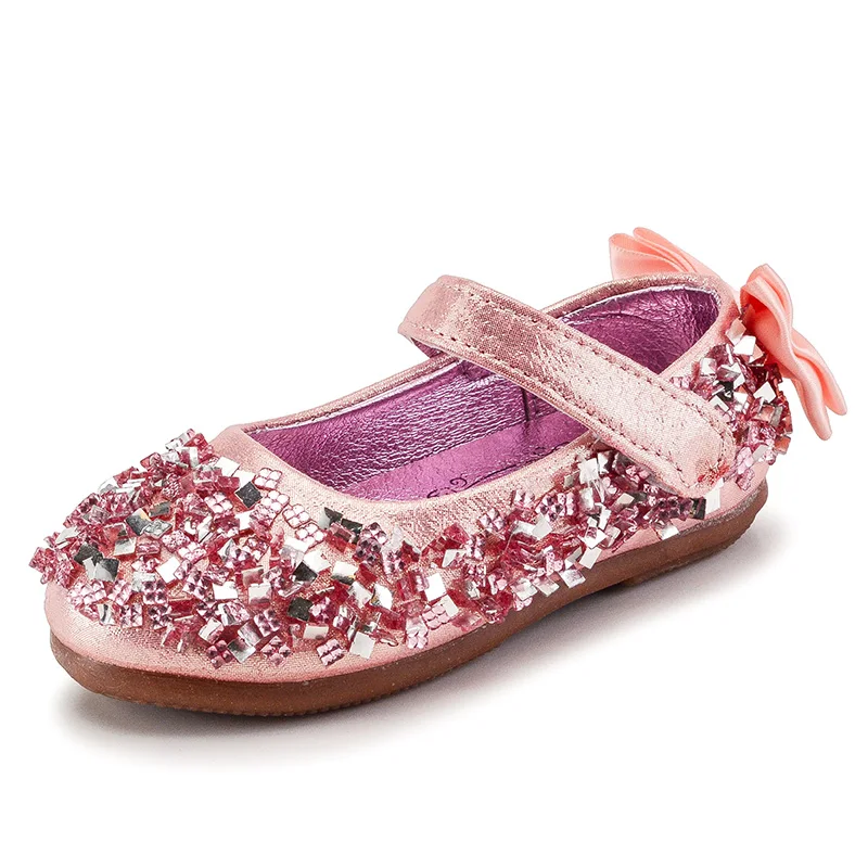 2019 Spring autumn new children's shoes girls princess casual shoes sequins single shoes baby peas shoes Student sneakers
2019 Spring autumn new children's shoes girls princess casual shoes sequins single shoes baby peas shoes Student sneakers