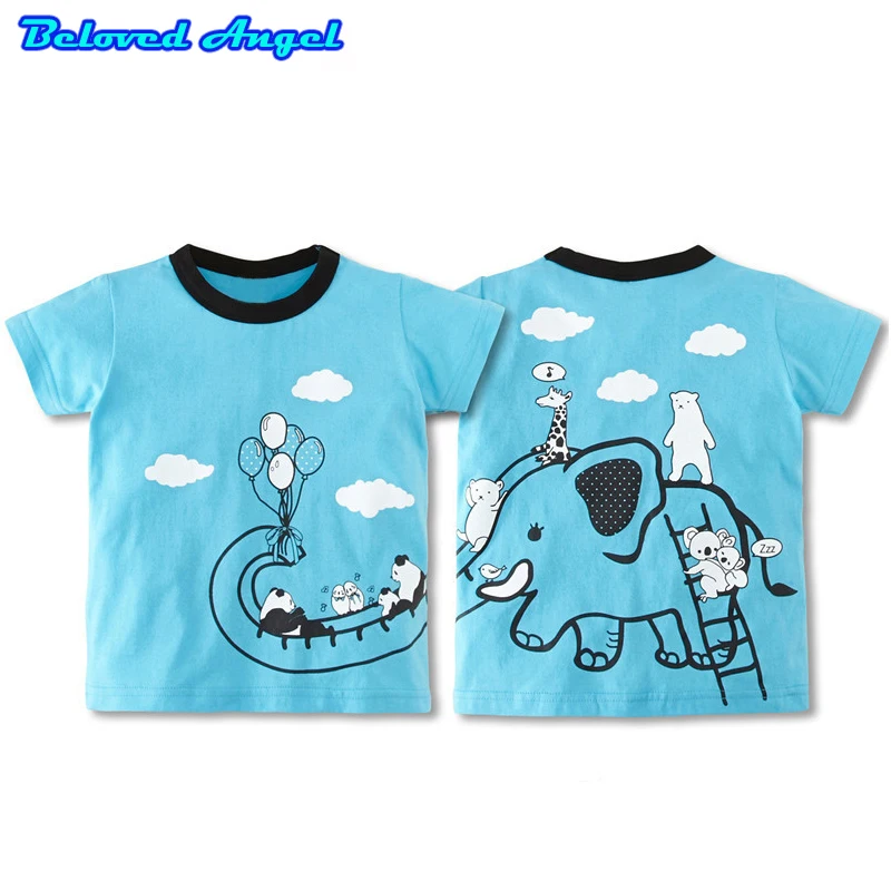 2019 Brand Kids 2-6Y Baby Boys Girls T-Shirt New Summer Short Sleeve Tees Children's Tops Clothing Cotton Cartoon Pattern Tshirt
2019 Brand Kids 2-6Y Baby Boys Girls T-Shirt New Summer Short Sleeve Tees Children's Tops Clothing Cotton Cartoon Pattern Tshirt