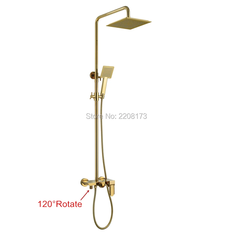Smesiteli New Life Luxury Bathroom 10 Inch Abs Waterfall Rain Shower Head Brass Gold Black Chrome Exposed Shower Faucet Set
Smesiteli New Life Luxury Bathroom 10 Inch Abs Waterfall Rain Shower Head Brass Gold Black Chrome Exposed Shower Faucet Set