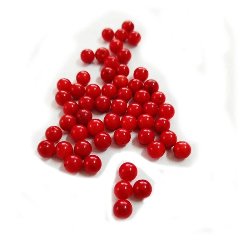 100 Pcs/Lot Natural Coral Beads Round Hole Red Coral Loose Beads For DIY Jewelry Making Bracelets Necklaces 4-6mm
100 Pcs/Lot Natural Coral Beads Round Hole Red Coral Loose Beads For DIY Jewelry Making Bracelets Necklaces 4-6mm