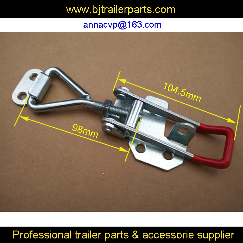 Большая оверцентр защелка прицепа тумблер застежка UTE 4WD замок оцинкованный