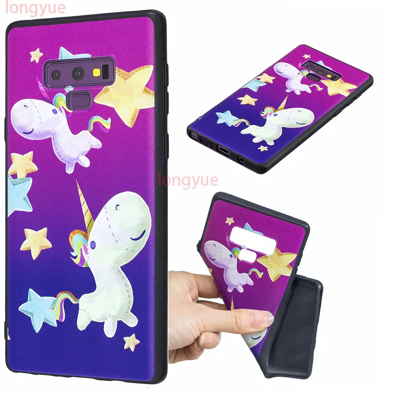 Case For Samsung Galaxy Note 9 Cover 3D Cute Bags Soft Silicone TPU Phone Cases |