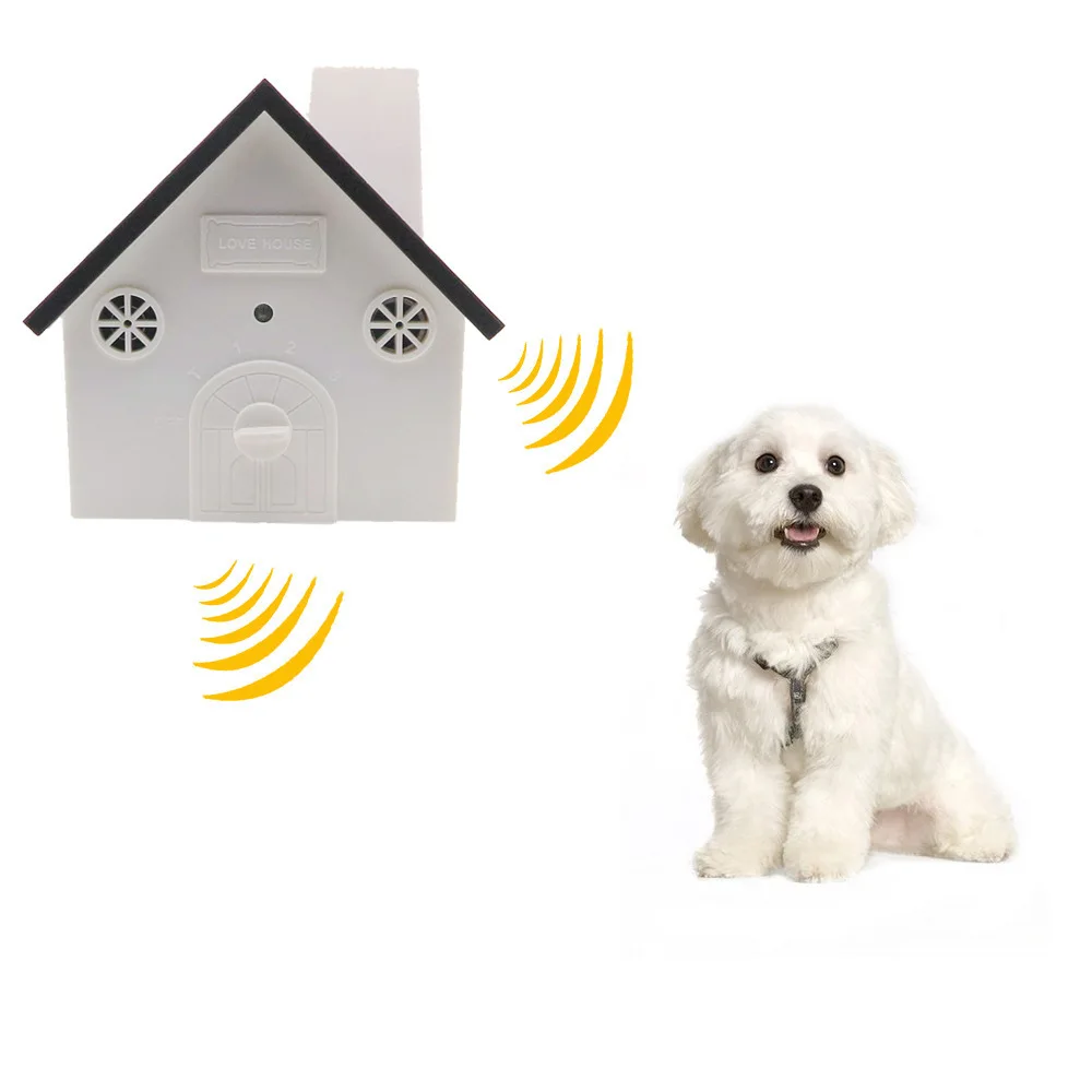 Pet Dog Stop Barking Device Outdoor Ultrasonic Anti-mite Control Device Dog Pet Stop Barking Training Repeller Control Tool
Pet Dog Stop Barking Device Outdoor Ultrasonic Anti-mite Control Device Dog Pet Stop Barking Training Repeller Control Tool