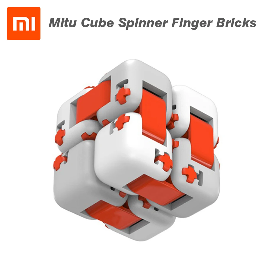 Оригинал Xiaomi mitu куб Спиннер палец кирпичи интеллектуальные игрушки умные