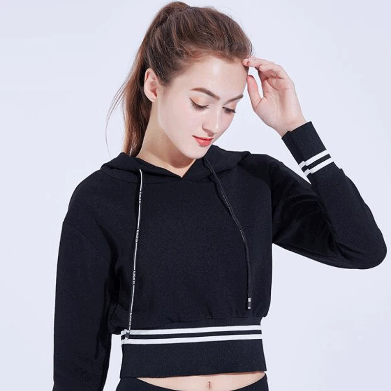 Women Yoga Tops With Hooded Casual Loose Style Breathable Comfortable Material Sport Tracksuit Fitness Clothing Yoga Hoodies
Women Yoga Tops With Hooded Casual Loose Style Breathable Comfortable Material Sport Tracksuit Fitness Clothing Yoga Hoodies