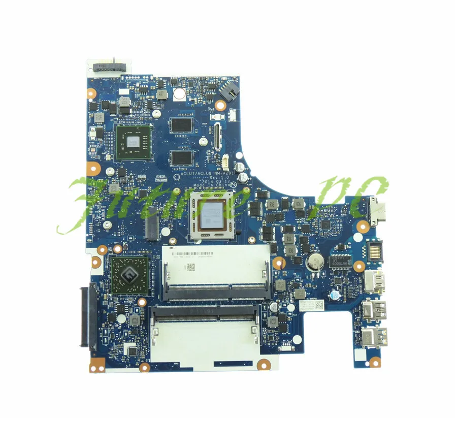 JOUTNDLN для lenovo Z50 75 материнская плата ноутбука 5B20F66778 ACLU7/ACLU8 NM A291 DDR3 w/FX 7500 CPU R7 M260DX 2GB GPU