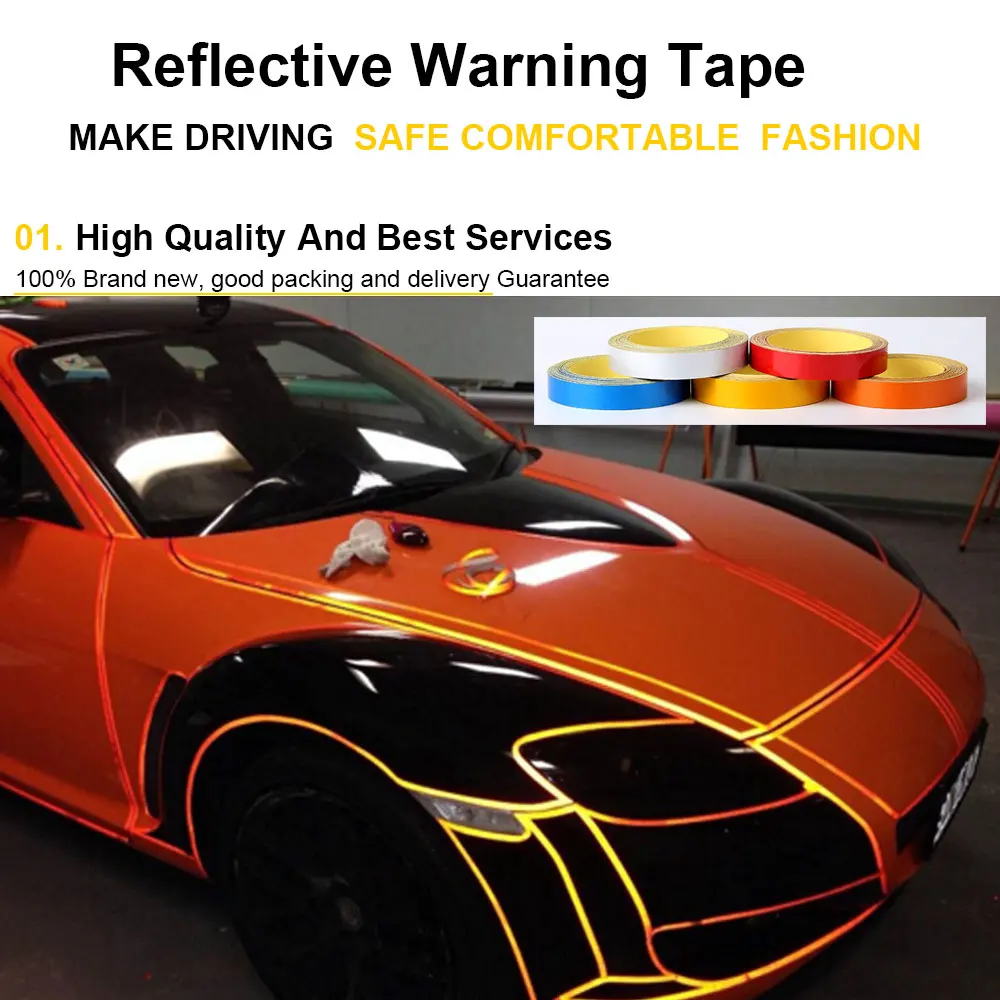 5 Meters Car Decoration Motorcycle Reflective Warning Tape For Cars Motorcycle Bike For Toyota Corolla For Chevrolet Cruzez
5 Meters Car Decoration Motorcycle Reflective Warning Tape For Cars Motorcycle Bike For Toyota Corolla For Chevrolet Cruzez