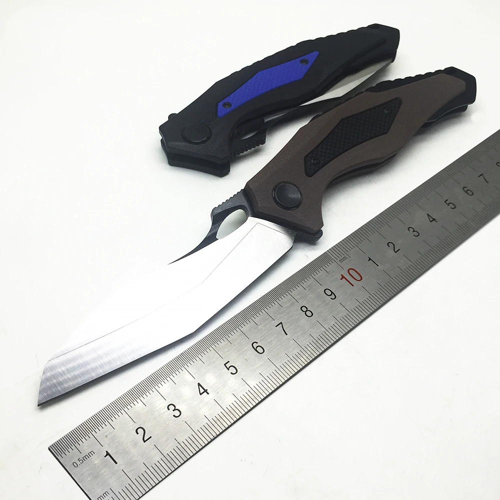 

BJL Ball Bearing Folding Knife CTS-XHP Blade G10 Handle Tactical Hunting Knives Survival Knife Outdoor Camping Tools EDC 0427