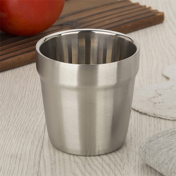1 pcs High good quality hair line finish mirror finish Scald proof 304 stainless steel double layer water cup tableware
1 pcs High good quality hair line finish mirror finish Scald proof 304 stainless steel double layer water cup tableware