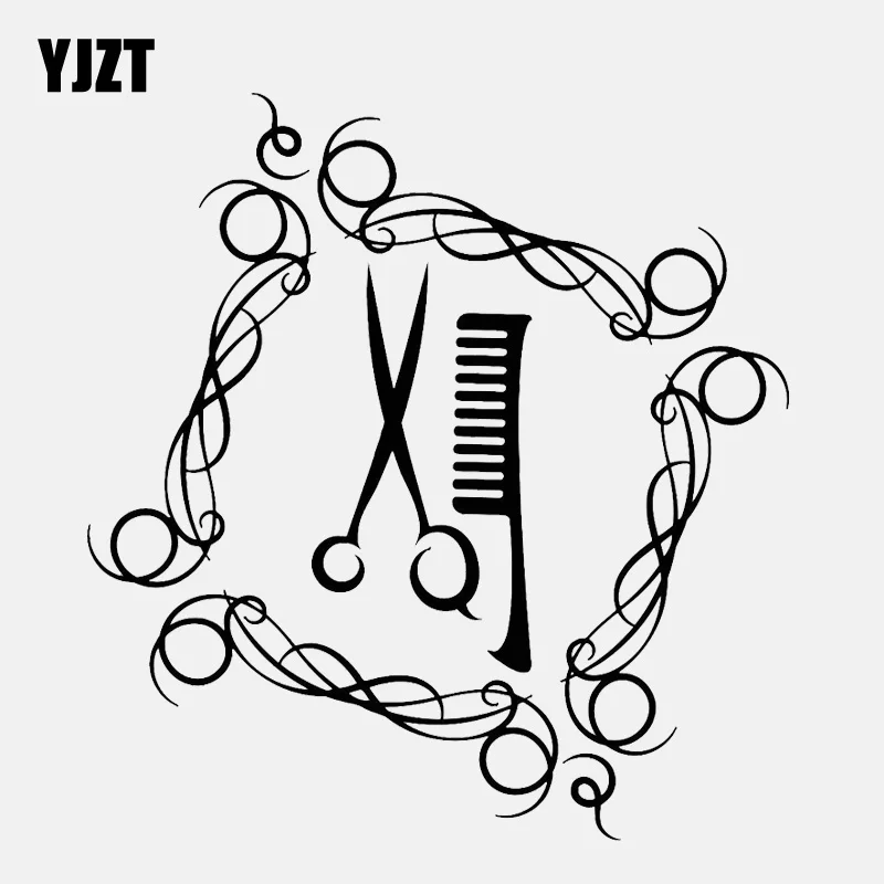 YJZT 14,2 см * 15,2 см модные Парикмахерские ножницы щетка для волос Виниловая наклейка для автомобиля
YJZT 14,2 см * 15,2 см модные Парикмахерские ножницы щетка для волос Виниловая наклейка для автомобиля