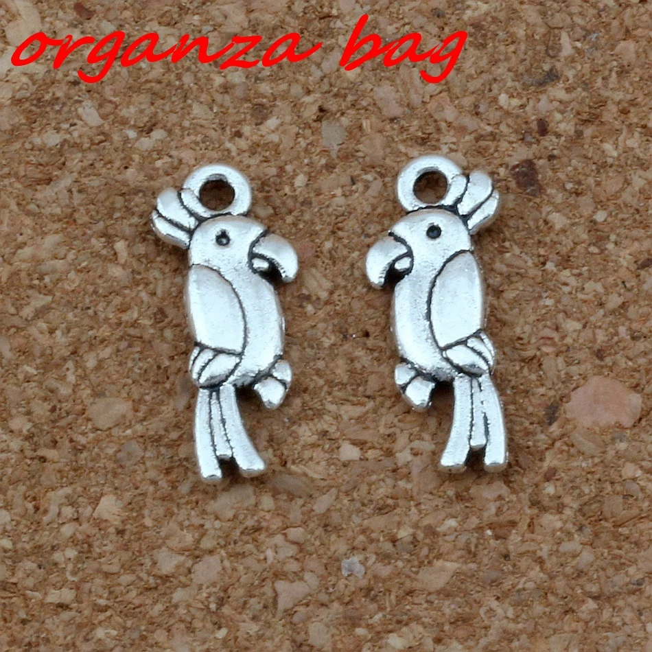 Parrot Bird Charms Pendants 35Pcs/lots 8x19.5mm Fashion Jewelry DIY Fit Bracelets Necklace Earrings A-251
Parrot Bird Charms Pendants 35Pcs/lots 8x19.5mm Fashion Jewelry DIY Fit Bracelets Necklace Earrings A-251