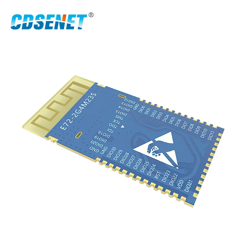 CC2630 Zigbee Module 2.4GHz 23dBm SMD Transceiver E72-2G4M23S1A 1500m 2.4g Transmitter Receiver IPX PCB Antenna CC2630 240MHz
CC2630 Zigbee Module 2.4GHz 23dBm SMD Transceiver E72-2G4M23S1A 1500m 2.4g Transmitter Receiver IPX PCB Antenna CC2630 240MHz
