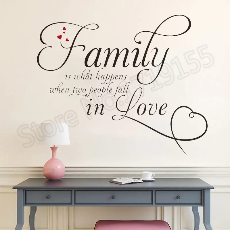 YOYOYU Wall Decal Family Letter Quote Interior Vinyl Wall Sticker Bedroom Art Mural Design Home Decoration Modern Decor ZW131
YOYOYU Wall Decal Family Letter Quote Interior Vinyl Wall Sticker Bedroom Art Mural Design Home Decoration Modern Decor ZW131