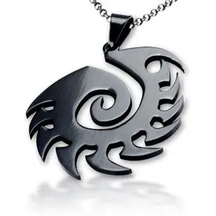 Starcraft 2 II Zerg Black Necklace Pendant Free With Chain Titanium Steel Jewelry
Starcraft 2 II Zerg Black Necklace Pendant Free With Chain Titanium Steel Jewelry