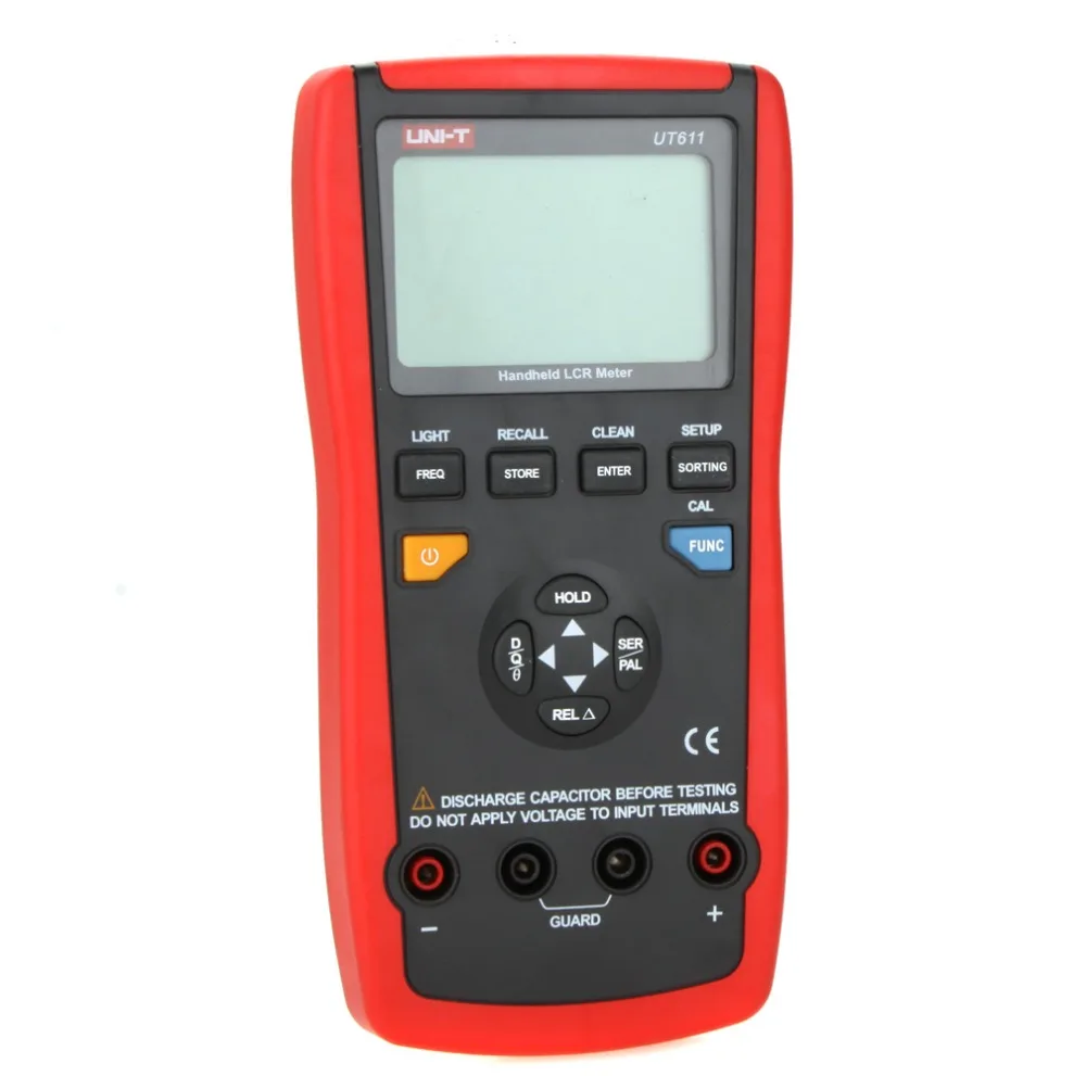 Digital LCR Meters UNI-T UT611 UT612 Auto LCR Smart Check and Measurement Inductance Capacitance Resistance Frequency Testers
Digital LCR Meters UNI-T UT611 UT612 Auto LCR Smart Check and Measurement Inductance Capacitance Resistance Frequency Testers