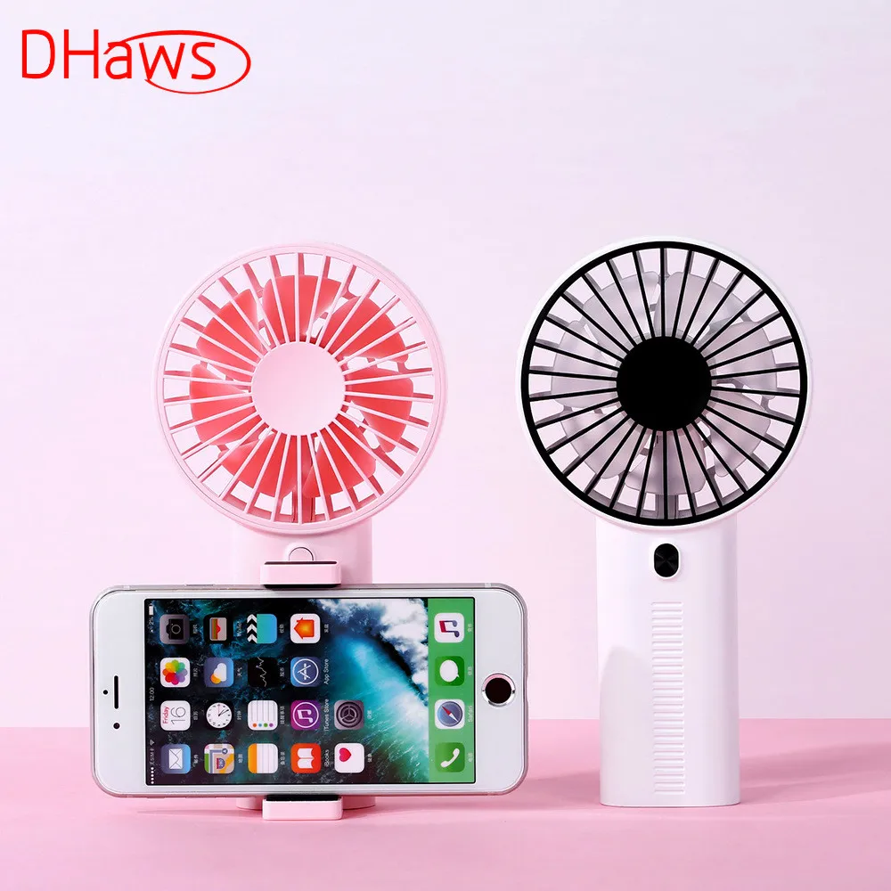 DHaws 2019 Новый портативный мини-вентилятор креативный держатель для мобильного