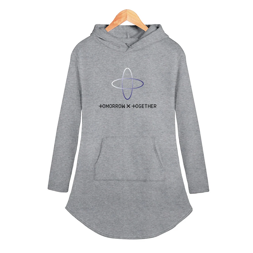 Kpop TXT TOMORROW X TOGETHER Group Logo YEONJUN Hoodies One Pieces Dress Printed Outwear Women Fashion Sunmer/Spring Dress
Kpop TXT TOMORROW X TOGETHER Group Logo YEONJUN Hoodies One Pieces Dress Printed Outwear Women Fashion Sunmer/Spring Dress