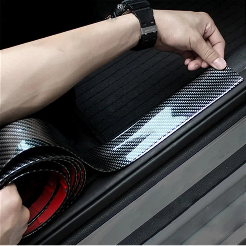 Partol 3cmx1m 5cmx2m Universal Car Sticker 5D Carbon Fiber Rubber Auto Door Sill Protector Cover Anti Scratch Car Styling
Partol 3cmx1m 5cmx2m Universal Car Sticker 5D Carbon Fiber Rubber Auto Door Sill Protector Cover Anti Scratch Car Styling