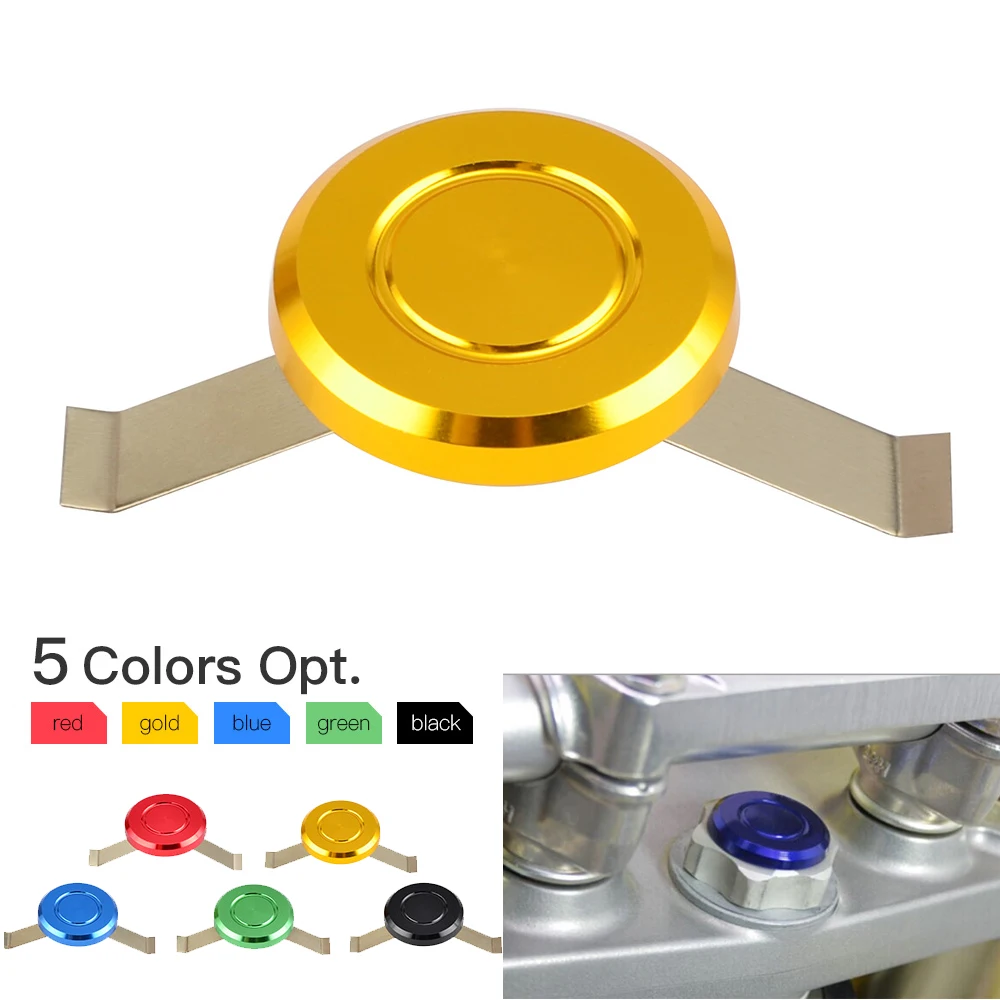 Steering Stem Cap Plug Cover For Suzuki RM125 RM250 RMZ250 RMZ450 RMX450Z RMX250/S RM RM-Z RMZ 250 GSX-R GSXR 600 750 1000
Steering Stem Cap Plug Cover For Suzuki RM125 RM250 RMZ250 RMZ450 RMX450Z RMX250/S RM RM-Z RMZ 250 GSX-R GSXR 600 750 1000