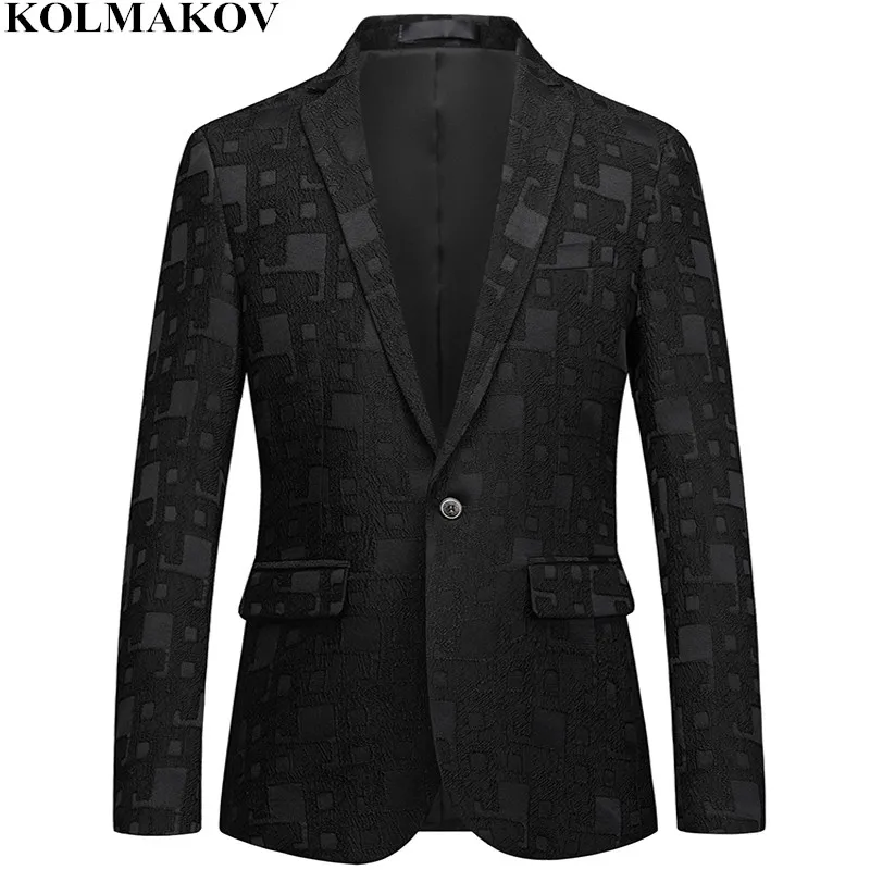 NEW Brand Printed Black Blazers Mens 2019 Suits Jackets Coats Homme Top Designed Men's Blazer Masculino Skinny Large Size M-6XL
NEW Brand Printed Black Blazers Mens 2019 Suits Jackets Coats Homme Top Designed Men's Blazer Masculino Skinny Large Size M-6XL