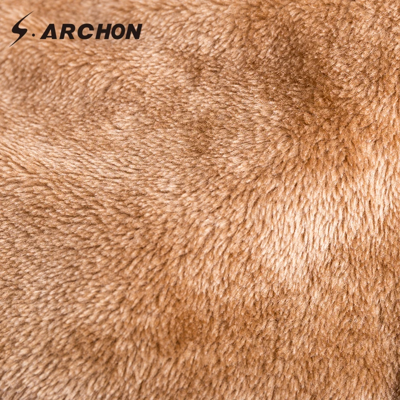 S.ARCHON Winter PU Leather Military Pilot Jackets Men Casual Tactical Fleece Bomber Jacket Windbreaker Clothes Motorcycle Jacket
S.ARCHON Winter PU Leather Military Pilot Jackets Men Casual Tactical Fleece Bomber Jacket Windbreaker Clothes Motorcycle Jacket