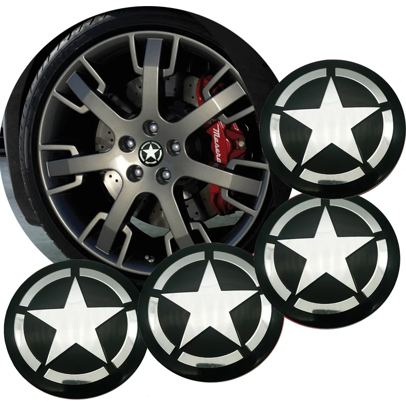 4PCS Pentagram car Wheel Center car sticker Hub Cap Emblem Badge For Jaguar Audi BMW Nissan KIA OPEL Ford Toyota HONDA VW
4PCS Pentagram car Wheel Center car sticker Hub Cap Emblem Badge For Jaguar Audi BMW Nissan KIA OPEL Ford Toyota HONDA VW
