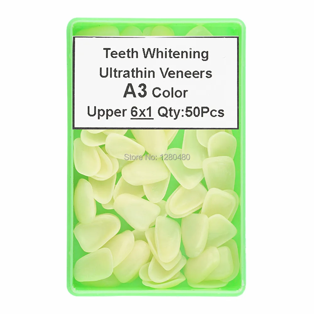 50Pcs Ultrathin Dental Composite Resin Veneers Upper Anterior Tooth A3 Color Restorative Teeth Whitening Dentist Materials
50Pcs Ultrathin Dental Composite Resin Veneers Upper Anterior Tooth A3 Color Restorative Teeth Whitening Dentist Materials