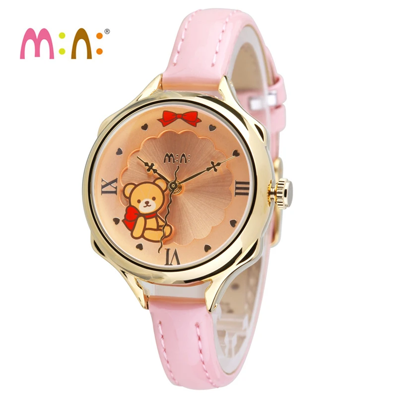 M:N: Brand Women Fashion 3D Bear Watch Ladies Waterproof Casual Leather Bracelet Girl Quartz Wristwatches Clock Relogio Feminino
M:N: Brand Women Fashion 3D Bear Watch Ladies Waterproof Casual Leather Bracelet Girl Quartz Wristwatches Clock Relogio Feminino
