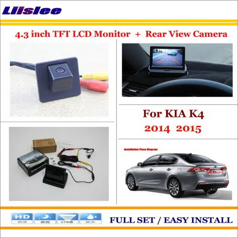 Auto Camera For KIA K4 2014-2015 In Car 4.3" Color LCD Monitor Rear Back Up Camera Park Parking System
Auto Camera For KIA K4 2014-2015 In Car 4.3" Color LCD Monitor Rear Back Up Camera Park Parking System