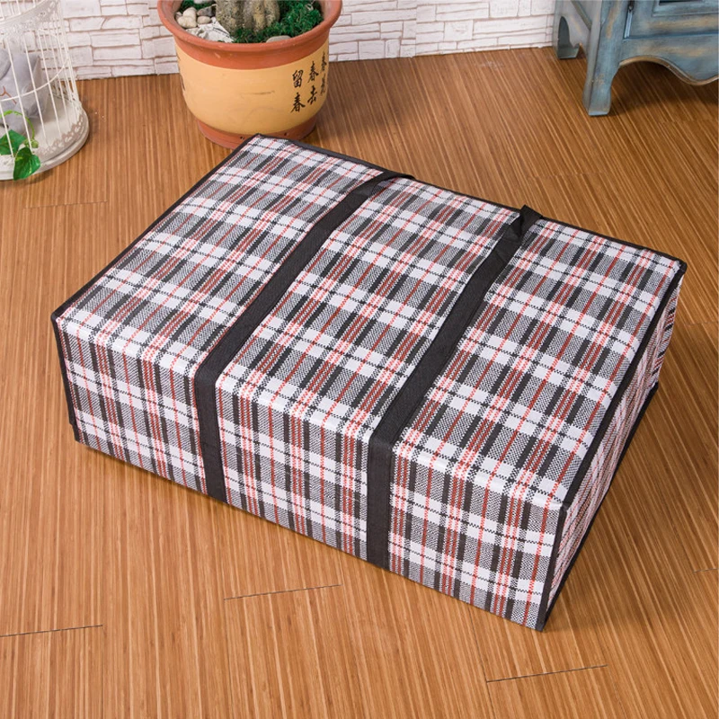 Top Quality Portable Plastic Jumbo Laundry Zipped Reusable Large Strong Shopping Storage Bag
Top Quality Portable Plastic Jumbo Laundry Zipped Reusable Large Strong Shopping Storage Bag