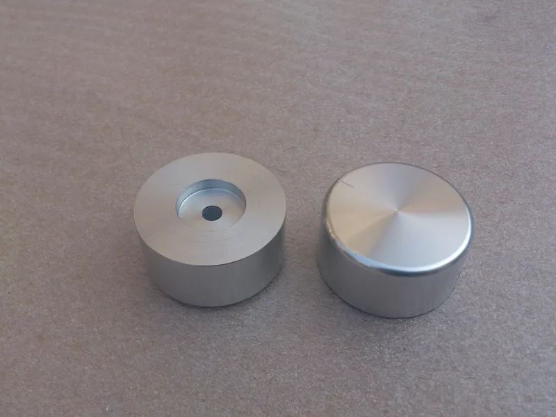 Diameter 44MM high 22MM all-aluminum solid volume potentiometer HIFI audio amplifierS knob
Diameter 44MM high 22MM all-aluminum solid volume potentiometer HIFI audio amplifierS knob
